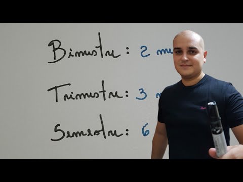 2 anos e meio correspondem a quantos semestres?