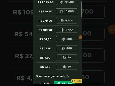 50 Reais da Quantos Robux?