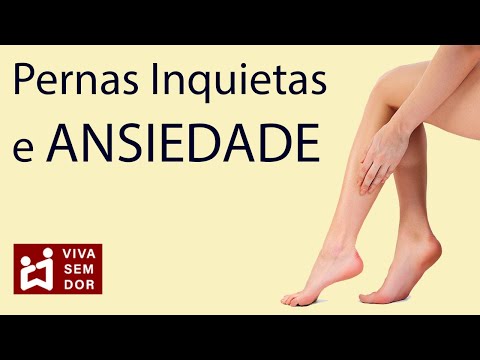 A ansiedade causa queimação nas pernas?