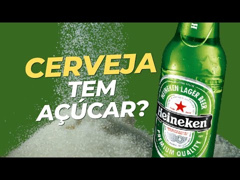 A cerveja Heineken tem açúcar?