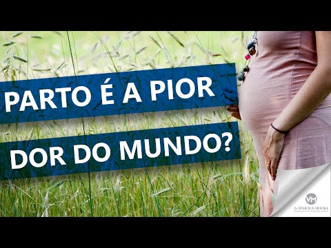 A dor do parto equivale a quantos ossos quebrados?