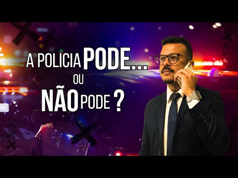 A polícia pode mexer no meu celular?