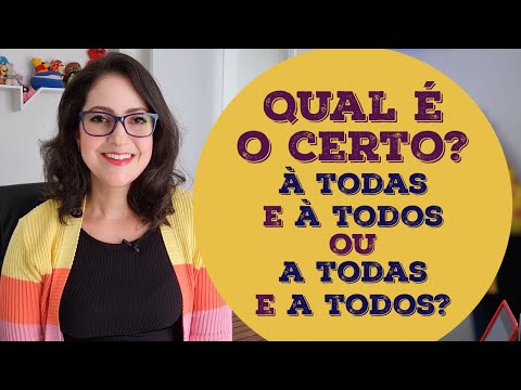 A todos ou à todos: qual a forma correta?