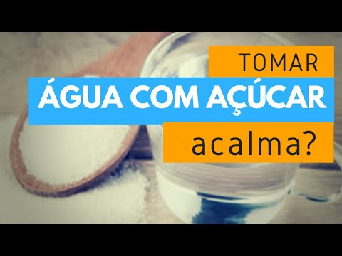 Água com açúcar acalma? Descubra como!