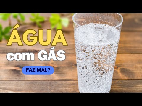 Água com gás faz mal? Descubra a verdade!