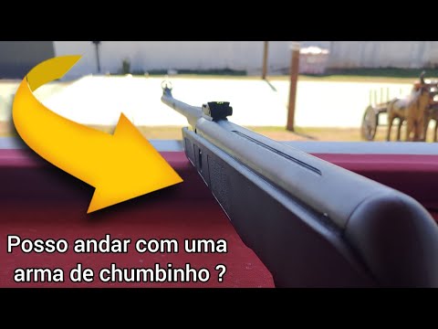 Arma de chumbinho é crime? Descubra a verdade!