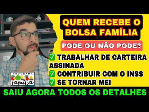 Assinar a carteira pode fazer você perder o Bolsa Família?