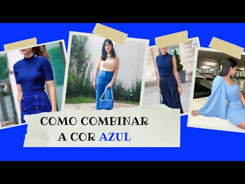 Azul combina com que cor?