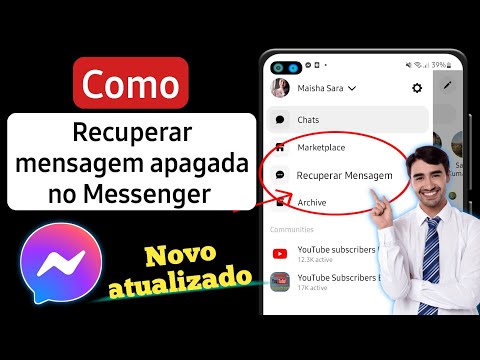 Bloquear uma pessoa no Messenger faz as mensagens sumirem?