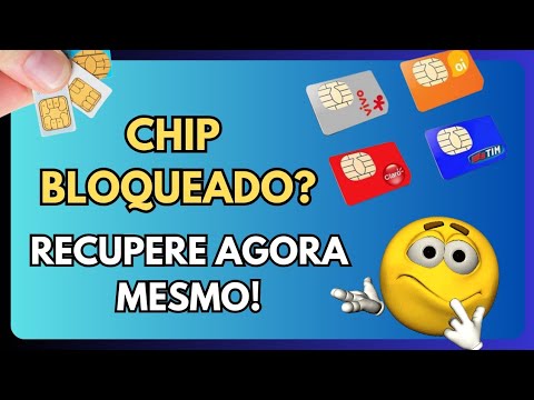 Colocar crédito em um chip bloqueado desbloqueia?