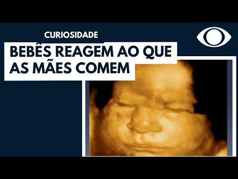 Com quantas semanas o bebê começa a sentir o carinho na barriga?