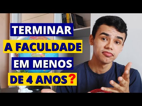 Com quantos anos você pode terminar a faculdade?