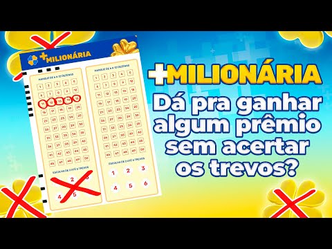 Com quantos números você ganha na Milionária?