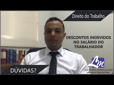 Como a advertência pode descontar do seu salário?