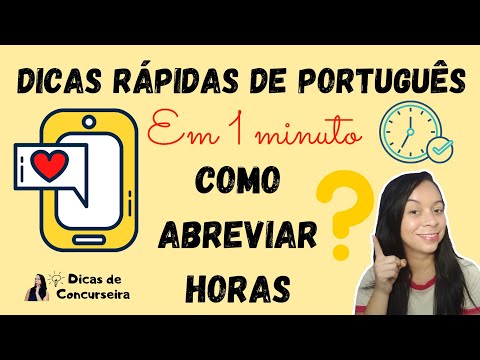 Como abreviar 1 hora e 30 minutos?