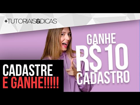 Como abrir uma conta e ganhar 10 reais?