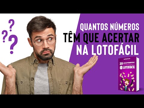 Como acertei 7 números na Lotofácil?