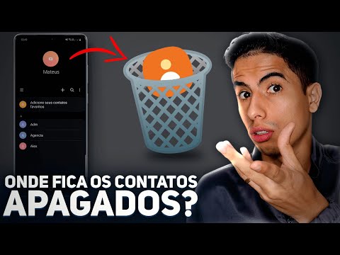 Como acessar a lixeira de contatos no Motorola?