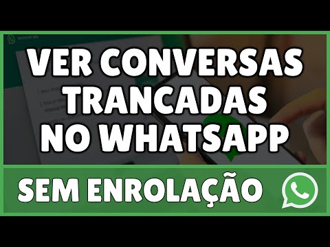 Como acessar conversas trancadas no WhatsApp?