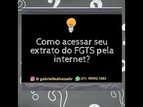 Como acessar o extrato do FGTS pelo site www.caixa.gov.br?