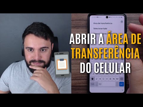 Como acessar o histórico da área de transferência no iPhone?