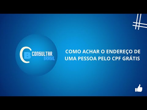 Como achar o endereço usando o CPF?