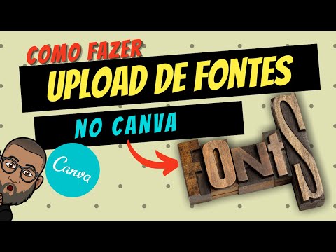 Como adicionar fonte no Canva?