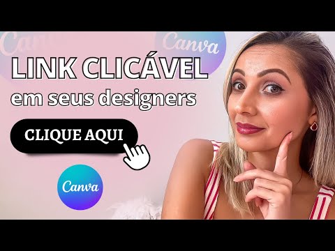 Como adicionar um link no Canva?