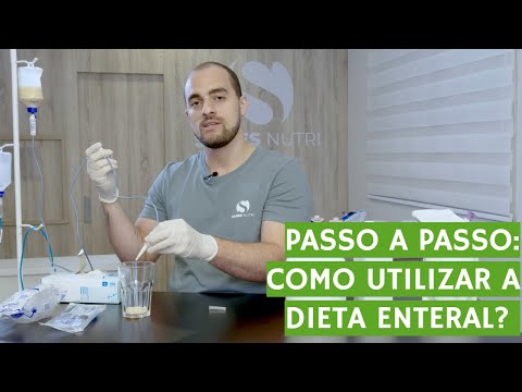 Como administrar a dieta por GTT?