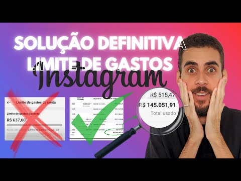 Como alterar o limite de gastos no Instagram?