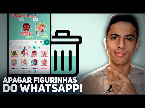 Como apagar figurinhas do WhatsApp?