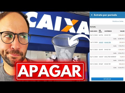 Como apagar o extrato da Caixa Tem no celular?