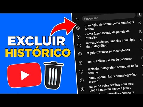 Como apagar o histórico de pesquisa?