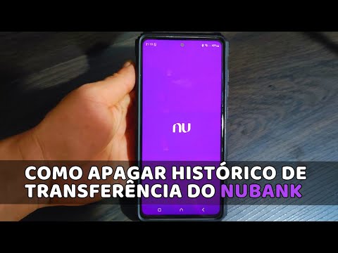 Como apagar o histórico de transferência do Nubank?