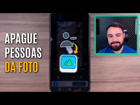 Como apagar pessoas de uma foto?