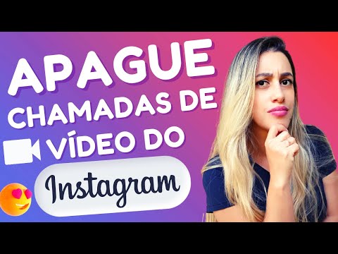 Como apagar uma chamada de vídeo no Instagram?