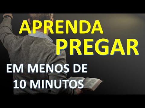 Como aprender a pregar a palavra de Deus?