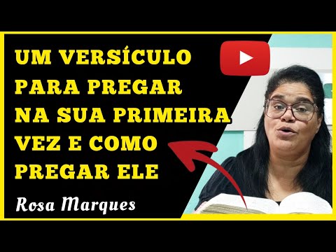 Como aprender a pregar pela primeira vez?