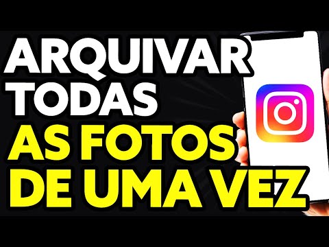 Como arquivar todas as suas fotos do Instagram?