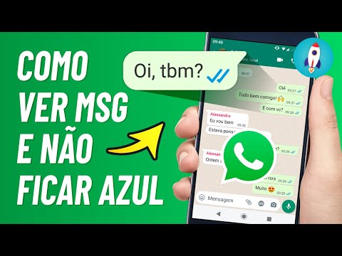 Como as pessoas conseguem tirar a confirmação de leitura do WhatsApp?