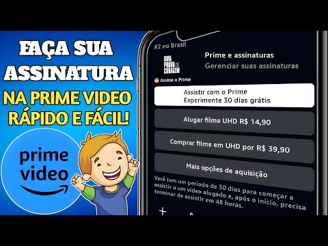 Como assinar o Prime Video?