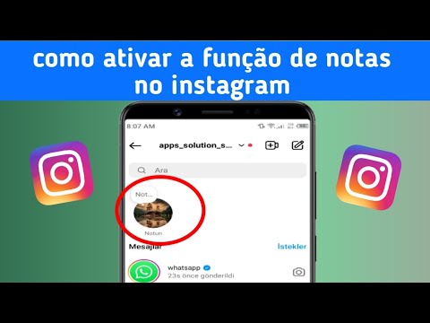 Como ativar as notas do Instagram?