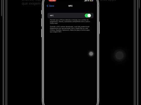 Como ativar o NFC no iPhone 11?