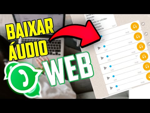 Como baixar áudio do WhatsApp?