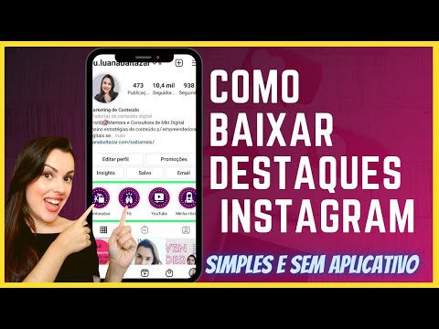 Como baixar os destaques do Instagram?