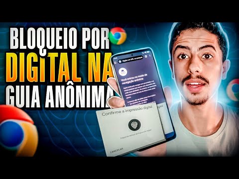 Como bloquear a guia anônima no celular?