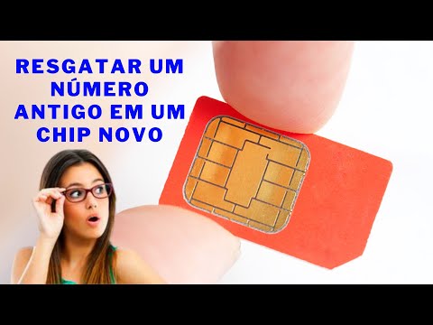 Como cadastrar o chip da Claro mantendo o mesmo número?