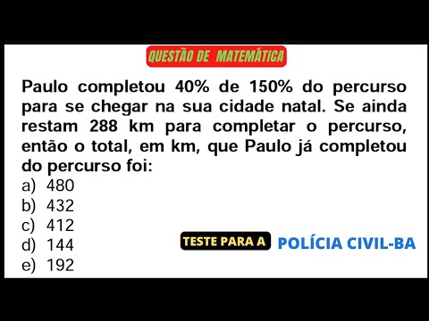 Como calcular 40 de 150?