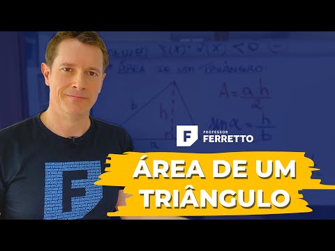 Como calcular a área de um triângulo?