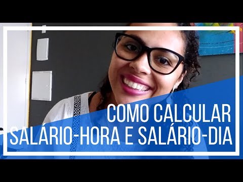 Como calcular a diária de trabalho?